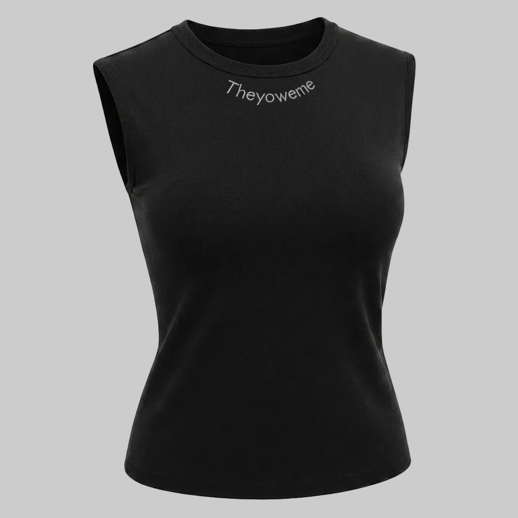 Sleeveless Shirt Black