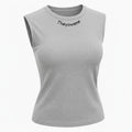 Sleeveless Shirt Grey