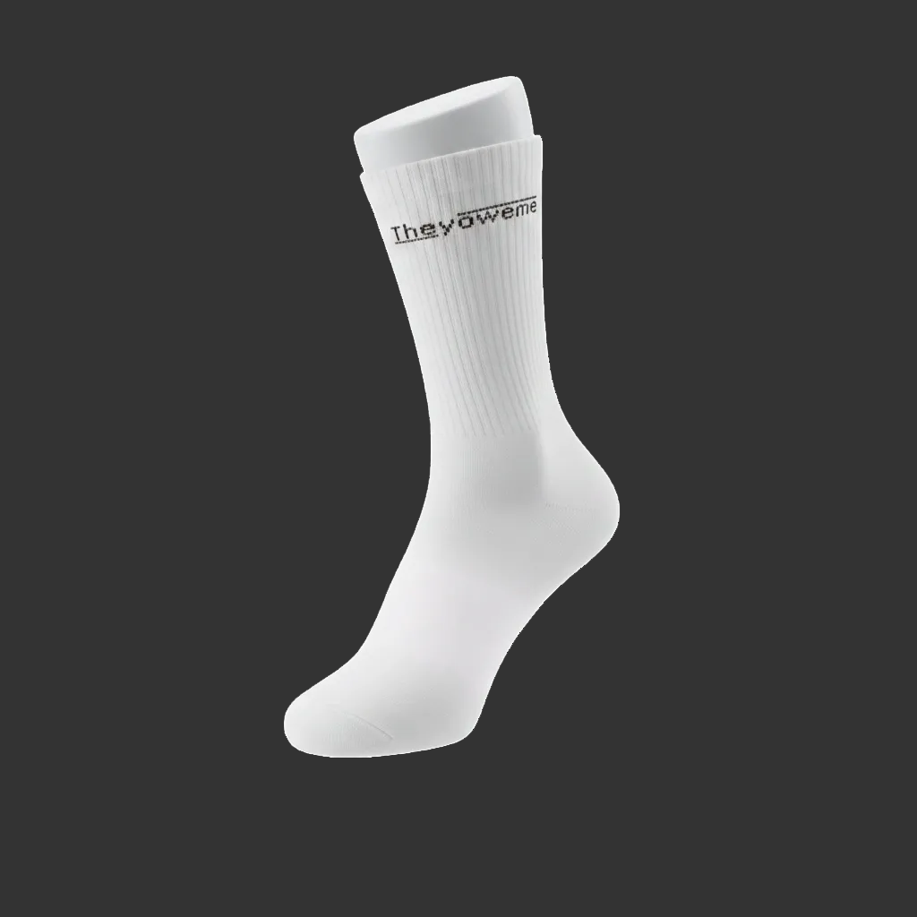 Crew Socks White H