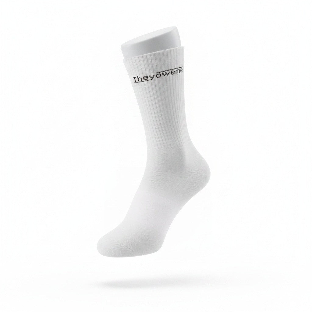 Crew Socks White H