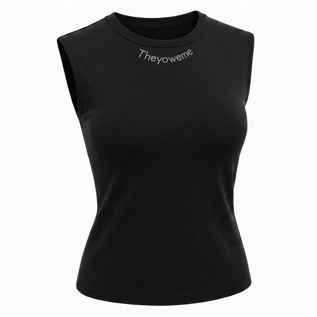 Sleeveless Shirt Black