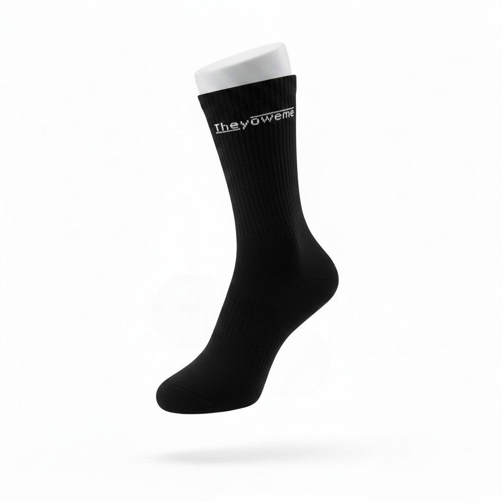 Crew Socks Black H