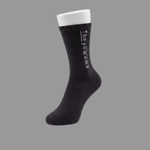 Crew Socks Black V